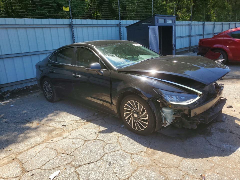 2021 Hyundai VIN KMHL34JJXMA021890 COPART salvage auction — FRONT END, Ga - Cert Of Title-Salvage, sold $3,450 on 2026-07-10 (photo 4)