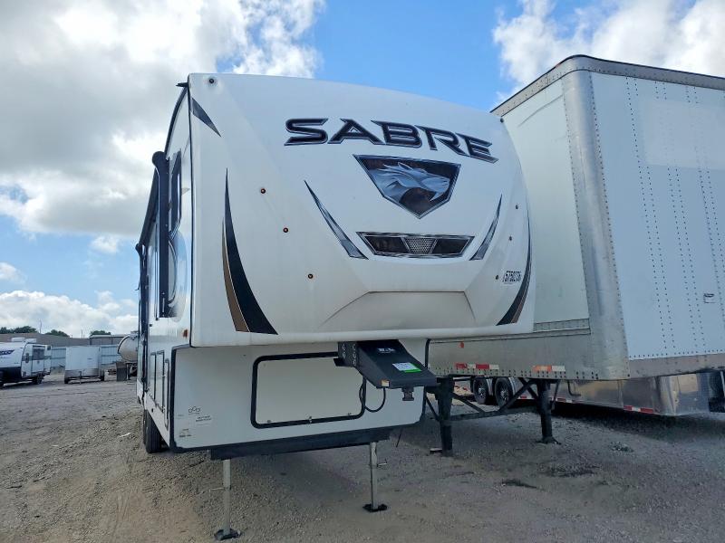 2024 Sabre by forest rive 5th wheel VIN 5ZT3SR1BXR6114009 COPART salvage auction — WATER/FLOOD, TX - SALVAGE TITLE-FLOOD DAMAGE, sold $1,450 on 2026-07-30 (photo 8)
