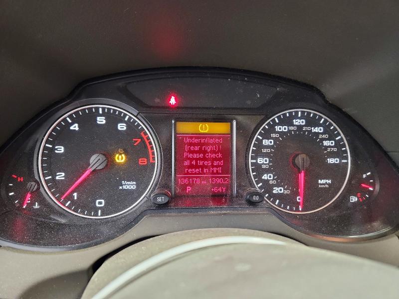 2010 Audi Q5 VIN WA1LKAFP2AA032794 COPART salvage auction — HAIL, Wi - Junked Vehicle Bill Of Sale, sold $625 on 2026-07-13 (photo 9)