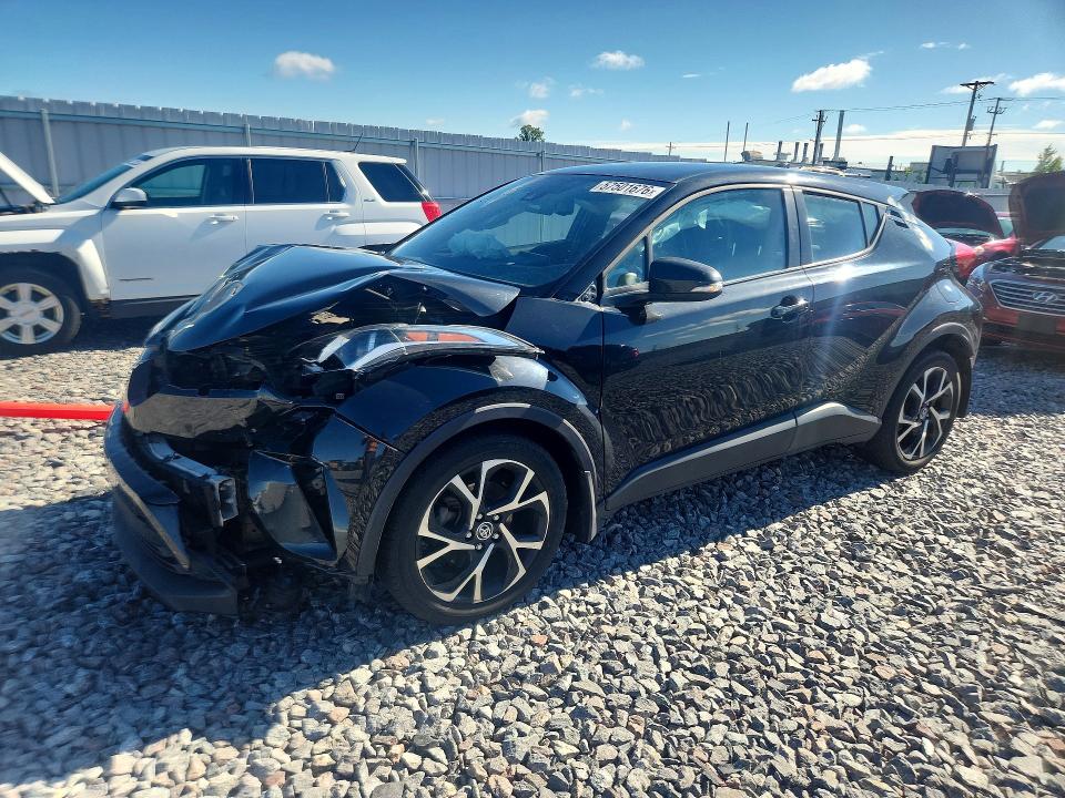 2018 Toyota C-hr VIN NMTKHMBX4JR026827 COPART salvage auction — FRONT END, Wi - Junked Vehicle Bill Of Sale, sold $3,800 on 2026-07-06 (photo 1)