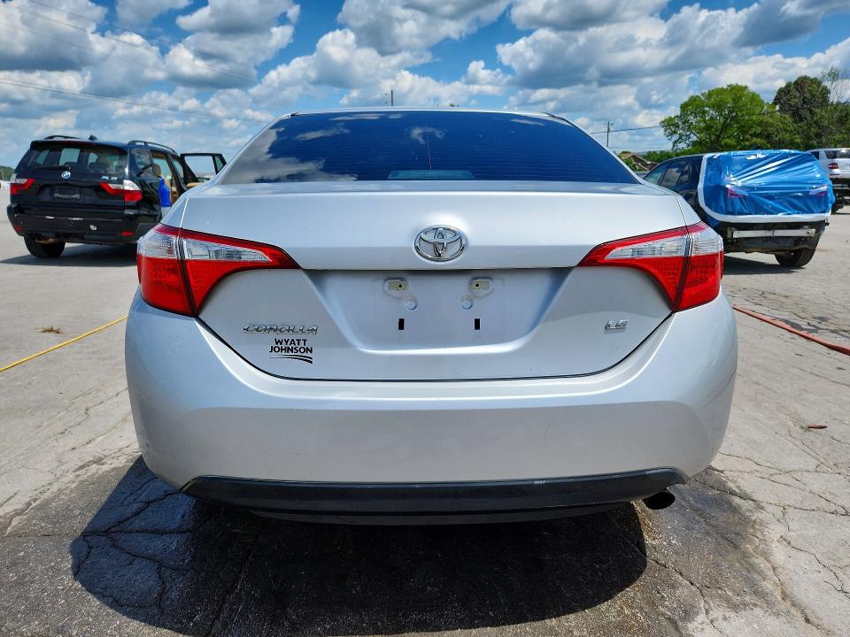 2014 Toyota VIN 5YFBURHE4EP176001 COPART salvage auction — FRONT END, TN - SALVAGE CERTIFICATE, sold $3,150 on 2026-07-27 (photo 6)