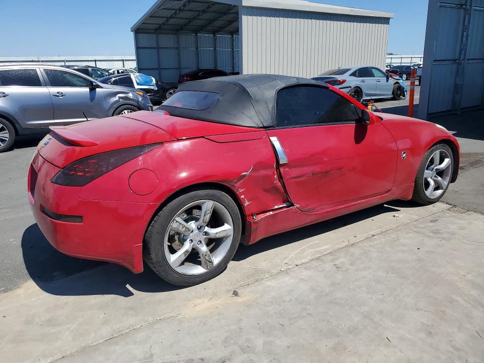 2006 Nissan 350z VIN JN1AZ36DX6M400447 COPART salvage auction — SIDE, CA - SALVAGE CERTIFICATE, sold $1,900 on 2026-07-27 (photo 3)