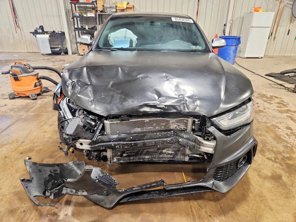 2014 Audi Rs4 VIN WAUBGAFL2EA165025 COPART salvage auction — FRONT END, Pa - Cert Of Salv-R=Reconstructed, sold $1,900 on 2026-07-14 (photo 5)