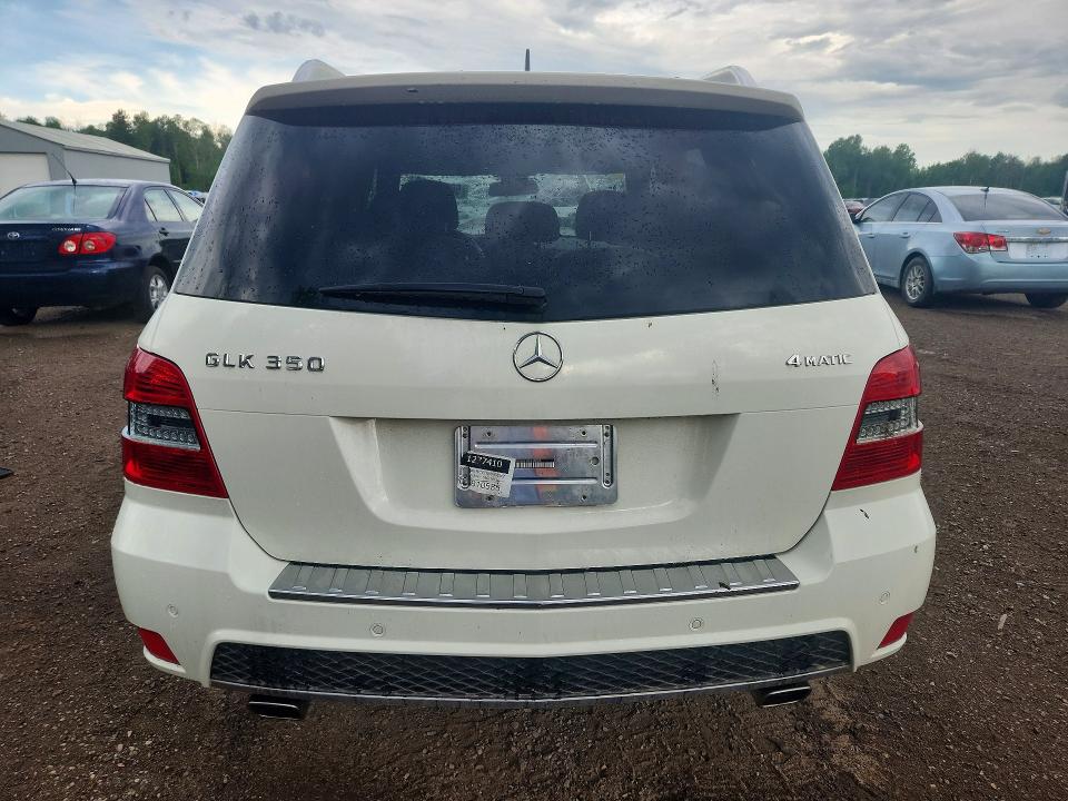 2012 Mercedes-benz Glk-klasse VIN WDCGG8HB1CF810585 COPART salvage auction — ROOF, On - Permit Salvage, sold $400 on 2026-07-30 (photo 6)