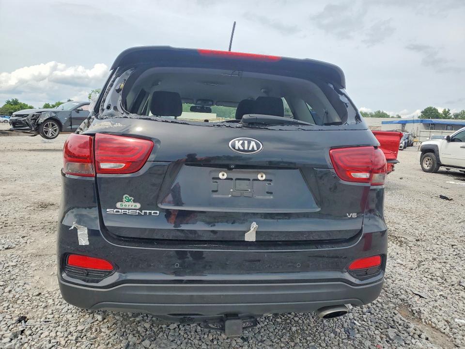 2019 Kia Sorento VIN 5XYPG4A53KG601055 COPART salvage auction — REAR END, AL - CERT OF TITLE-SALVAGE TITLE (P), sold $1,750 on 2026-07-28 (photo 6)