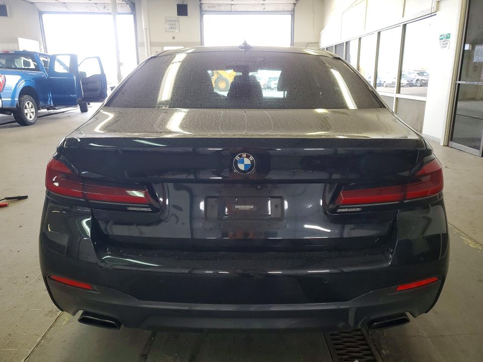 2021 BMW 5er VIN WBA73BJ09MCF80160 COPART salvage auction — FRONT END, Wa - Bill Of Sale, sold $23,400 on 2026-08-28 (photo 6)
