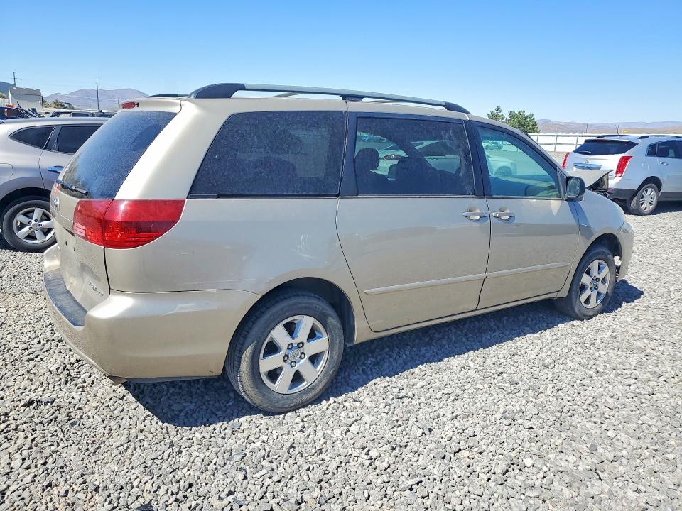 2005 Toyota Sienna VIN 5TDZA23C95S356845 COPART salvage auction — FRONT END, Ca - Certificate Of Title, sold $100 on 2026-07-23 (photo 3)