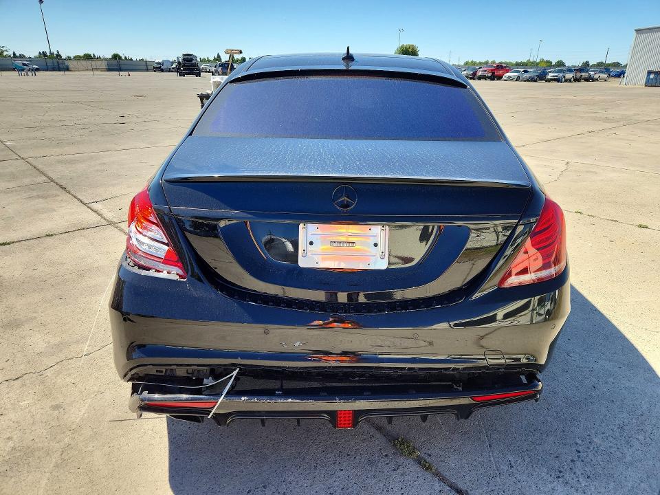 2015 Mercedes-benz S-klasse VIN WDDUG8CB7FA093620 COPART salvage auction — SIDE, Ca - Salvage Certificate, sold $9,800 on 2026-08-17 (photo 6)