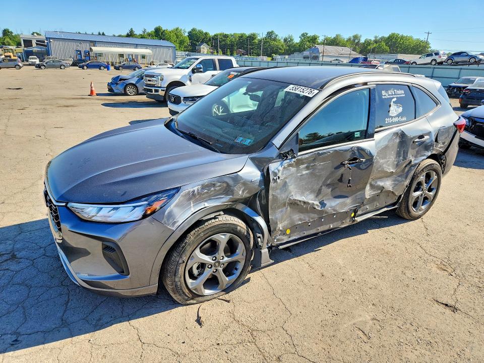 2023 Ford Escape VIN 1FMCU0MN1PUB10576 COPART salvage auction — SIDE, Pa - Certificate Of Salvage, sold $3,950 on 2026-07-02 (photo 1)