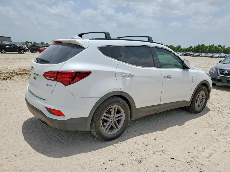 2017 Hyundai Santa fe VIN 5XYZU3LB3HG415250 COPART salvage auction — NORMAL WEAR, Tx - Certificate Of Title, sold $3,400 on 2026-07-02 (photo 3)