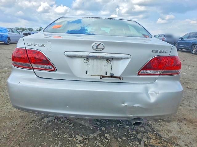 2005 Lexus ES VIN JTHBA30G755113604 COPART salvage auction — FRONT END, Va - Certificate Of Title, sold $550 on 2026-07-22 (photo 6)