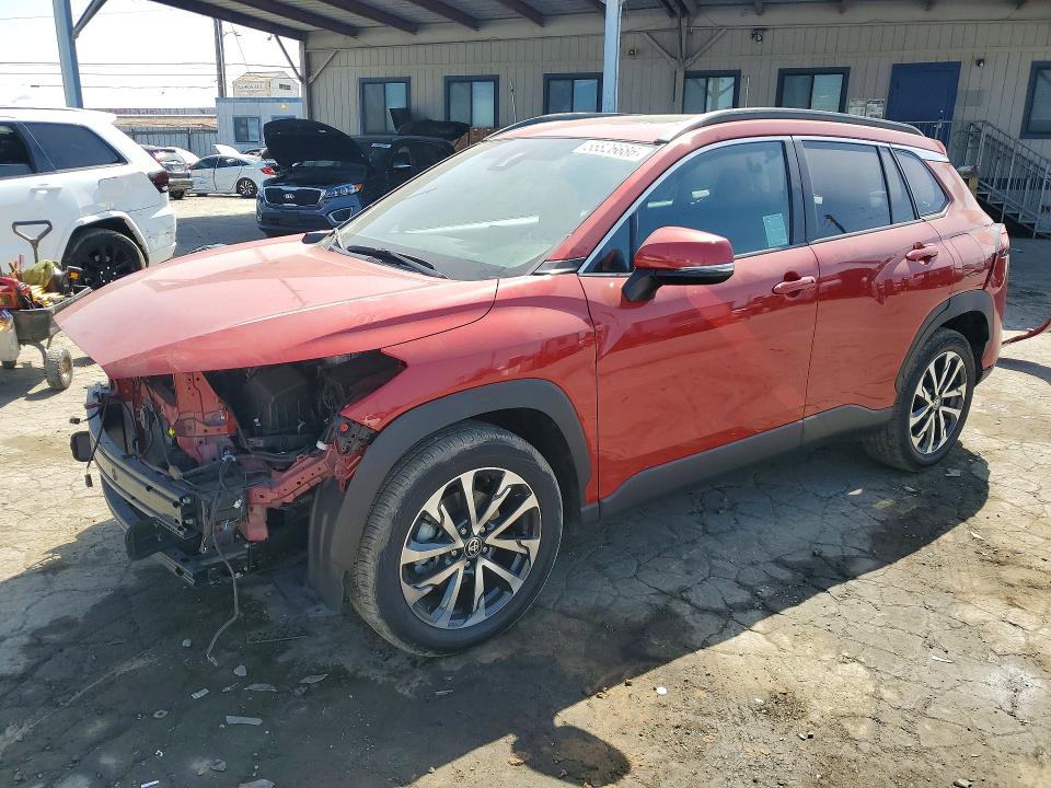 2022 Toyota Corolla cross VIN 7MUDAABG4NV024147 COPART salvage auction — REAR END, Ca - Salvage Certificate, sold $6,600 on 2026-07-23 (photo 1)
