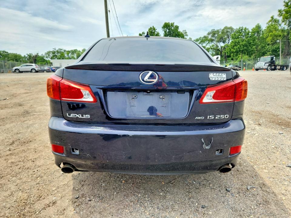 2010 Lexus Is 250 VIN JTHCF5C27A5043226 COPART salvage auction — MECHANICAL, Md - Certificate Of Title (P), sold $425 on 2026-07-09 (photo 6)