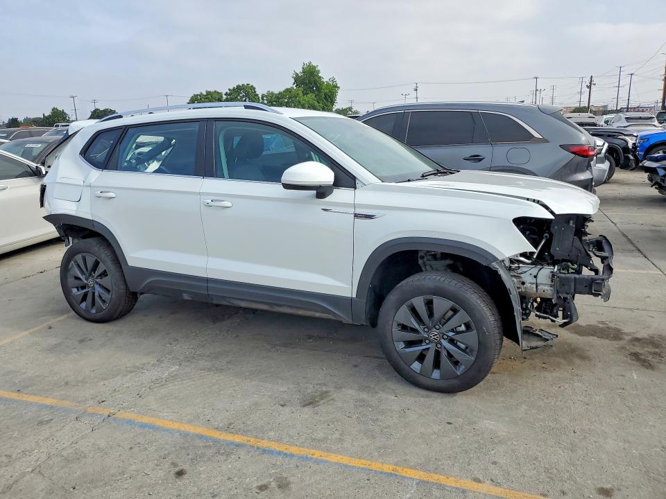 2022 Volkswagen Taos VIN 3VVRX7B25NM025427 COPART salvage auction — REAR END, Ca - Salvage Certificate (P), sold $4,100 on 2026-08-03 (photo 4)