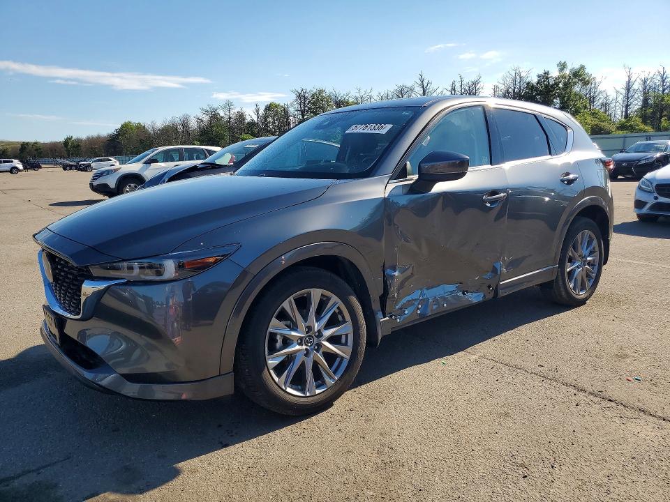 2024 Mazda Cx-5 VIN JM3KFBDL9R0530902 COPART salvage auction — SIDE, NY - MV-907A SALVAGE CERTIFICATE, sold $7,300 on 2026-07-27 (photo 1)