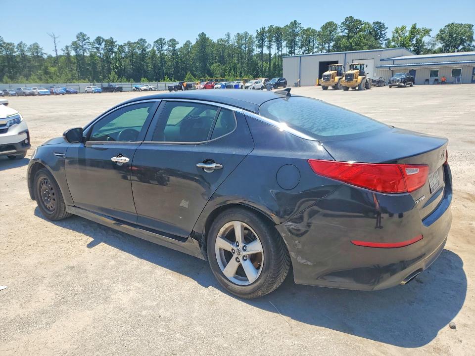 2014 Kia Optima VIN 5XXGM4A73EG301728 COPART salvage auction — FRONT END, Sc - Cert Of Title-Salvage, sold $525 on 2026-07-27 (photo 2)
