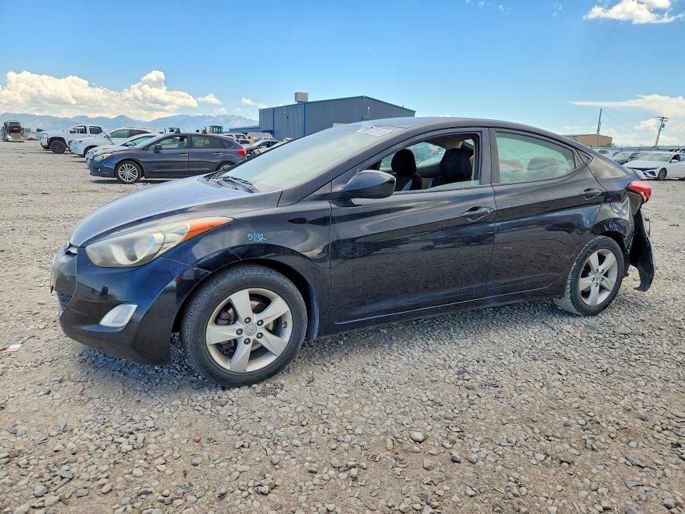 2013 Hyundai VIN KMHDH4AE2DU567736 COPART salvage auction — REAR END, Ut - Salvage Certificate, sold $900 on 2026-07-24 (photo 1)