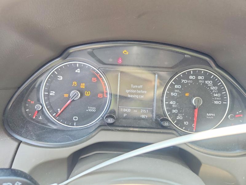 2014 Audi Q5 VIN WA1CMAFP3EA096634 COPART salvage auction — FRONT END, Ma - Cert Of Title-Reconstrctd Coll, sold $2,600 on 2026-07-07 (photo 9)