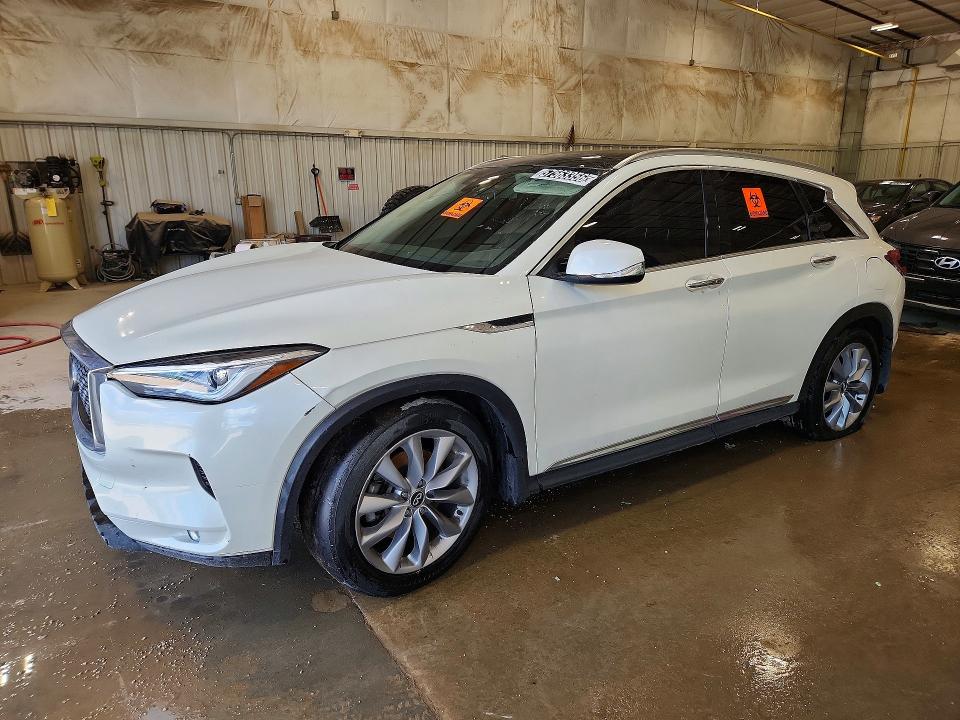 2019 Infiniti Qx50 VIN 3PCAJ5M3XKF137177 COPART salvage auction — FRONT END, WV - CERTIFICATE OF TITLE, sold $4,800 on 2026-07-21 (photo 1)