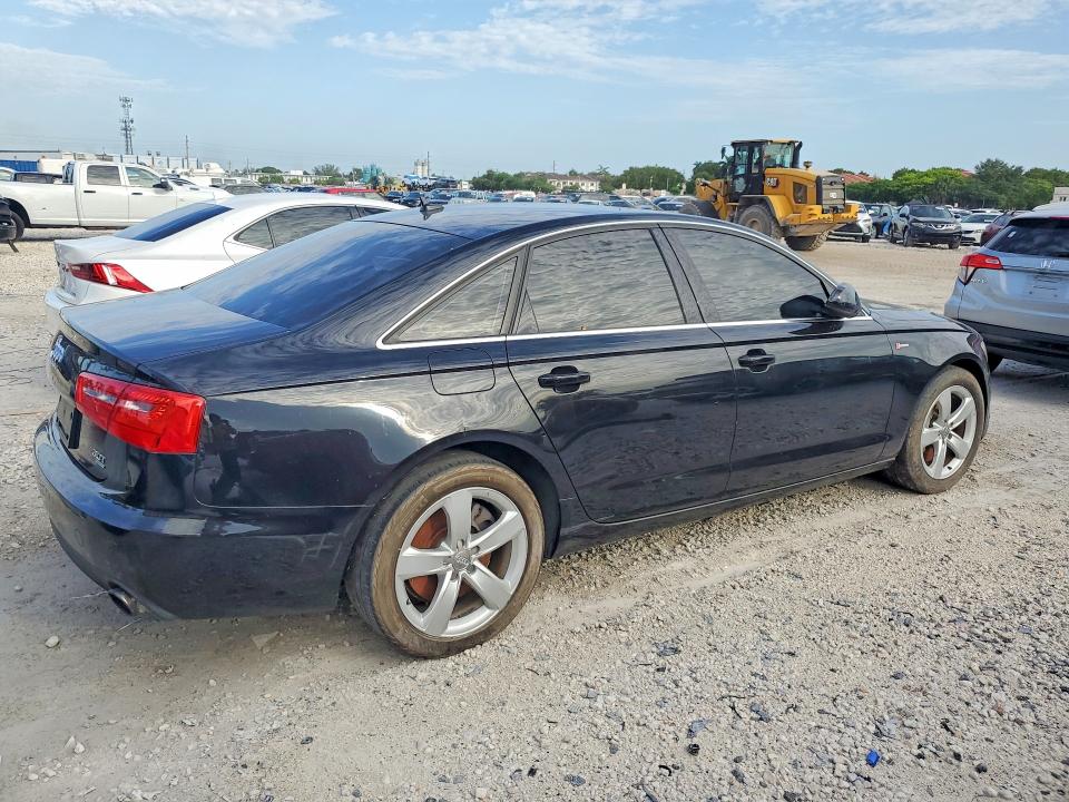 2012 Audi A6 VIN WAUGGAFCXCN156083 COPART salvage auction — SIDE, Fl - Certificate Of Title, sold $350 on 2026-07-10 (photo 3)