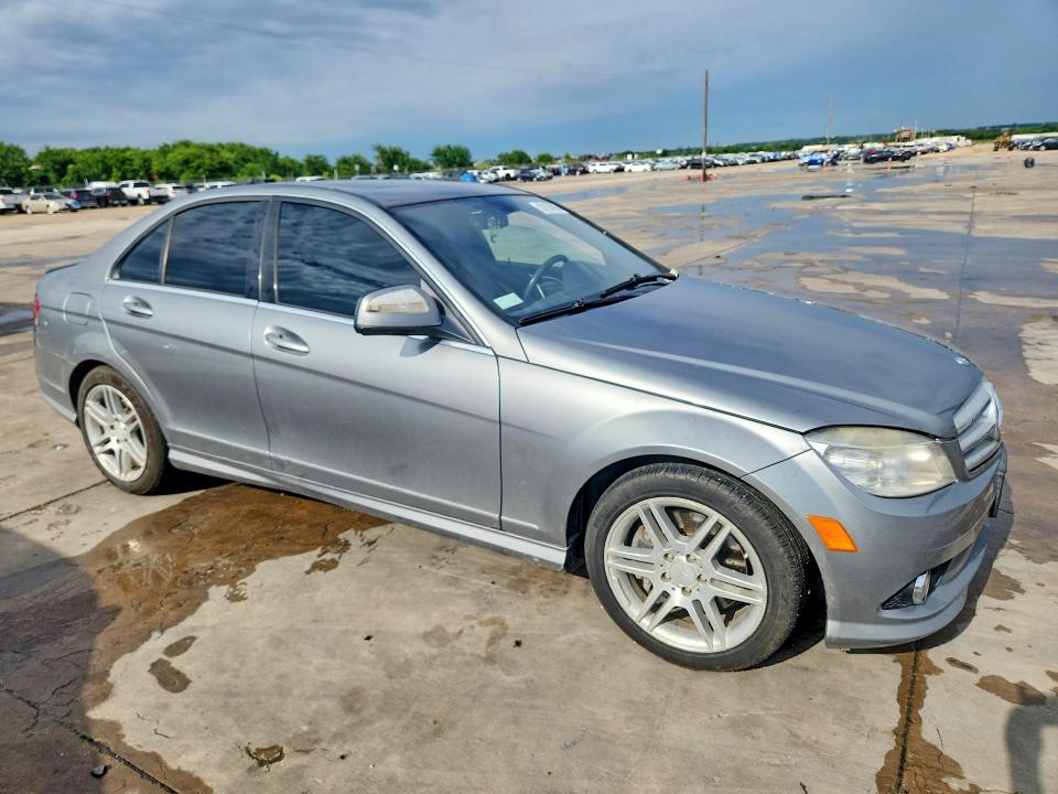2008 Mercedes-benz C class VIN WDDGF56X88F175240 COPART salvage auction — HAIL, Tx - Certificate Of Title, sold $500 on 2026-07-30 (photo 4)