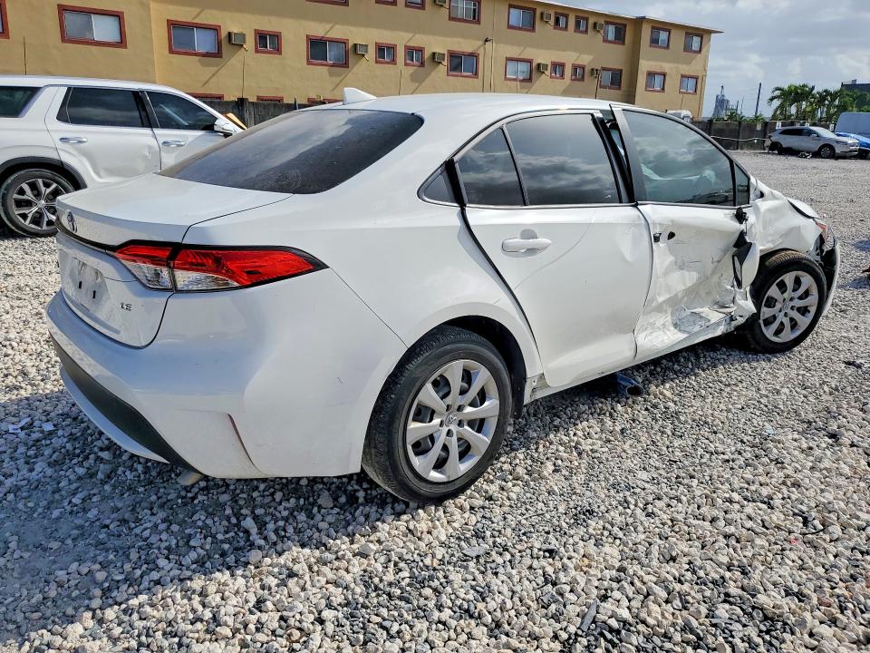 2022 Toyota Corolla VIN JTDEPMAE9N3002452 COPART salvage auction — FRONT END, Fl - Cert Of Title Slvg Rebuildable, sold $10 on 2026-07-28 (photo 3)