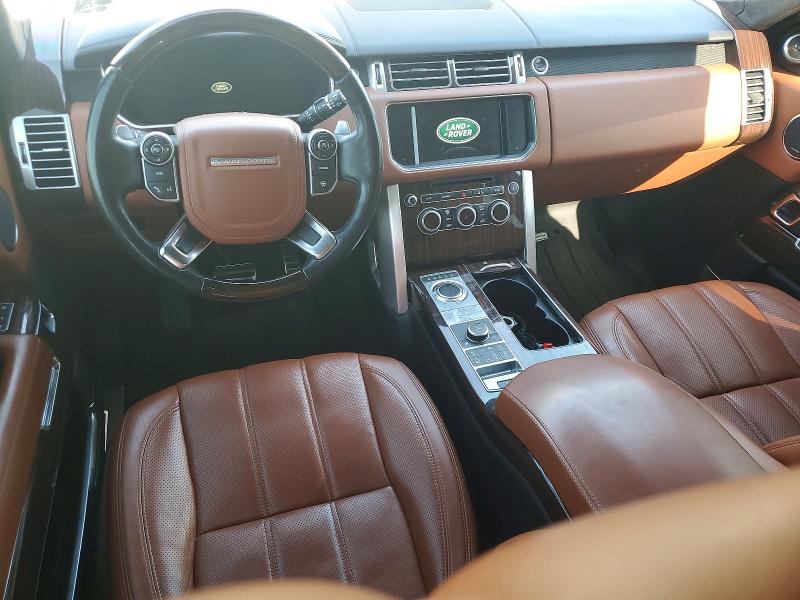 2016 Land rover RANGE ROVER VIN SALGV3EF1GA300898 COPART salvage auction — MINOR DENT/SCRATCHES, Oh - Certificate Of Title (P), sold $10,700 on 2026-07-24 (photo 8)