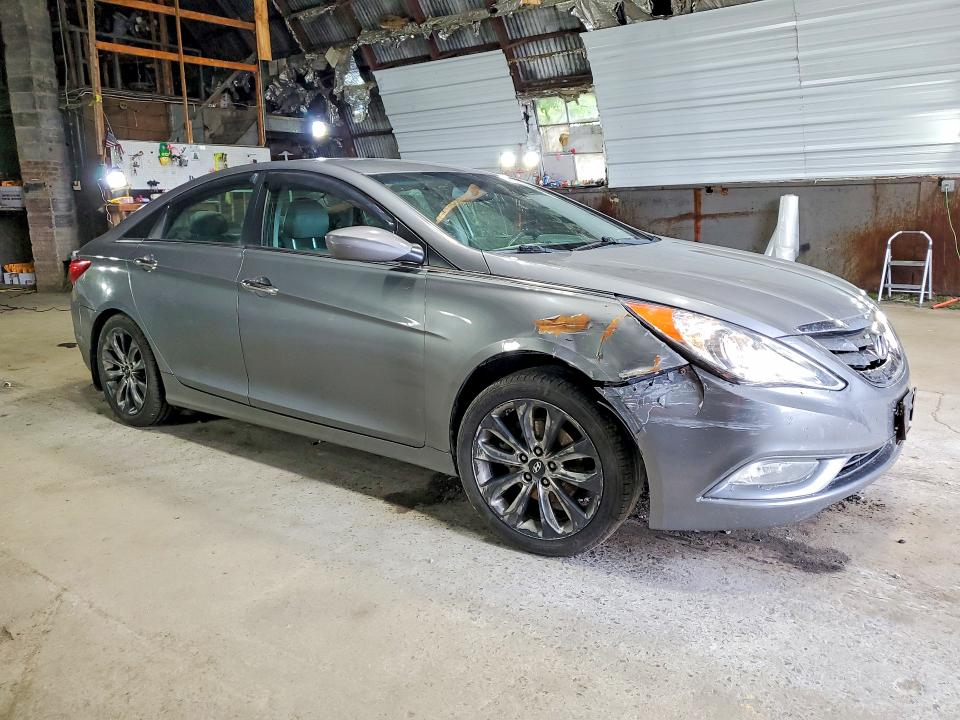 2011 Hyundai Sonata VIN 5NPEC4AC7BH282172 COPART salvage auction — REAR END, Ny - Mv-907A Salvage Certificate, sold $475 on 2026-07-06 (photo 4)