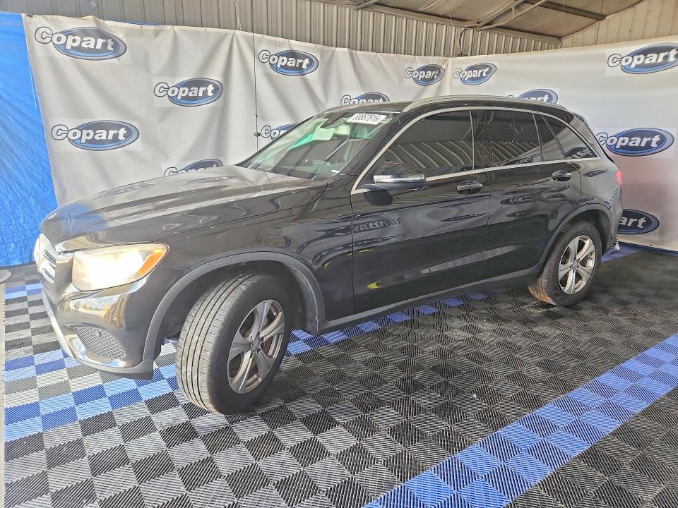 2016 Mercedes-benz Glc VIN WDC0G4JB6GF016904 COPART salvage auction — REAR END, Ga - Cert Of Title-Salvage, sold $1,800 on 2026-07-28 (photo 1)