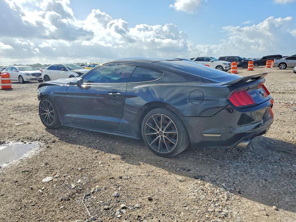 2017 Ford Mustang VIN 1FA6P8TH7H5323018 COPART salvage auction — WATER/FLOOD, Tx - Salvage Title-Flood Damage, sold $1,500 on 2026-07-09 (photo 2)