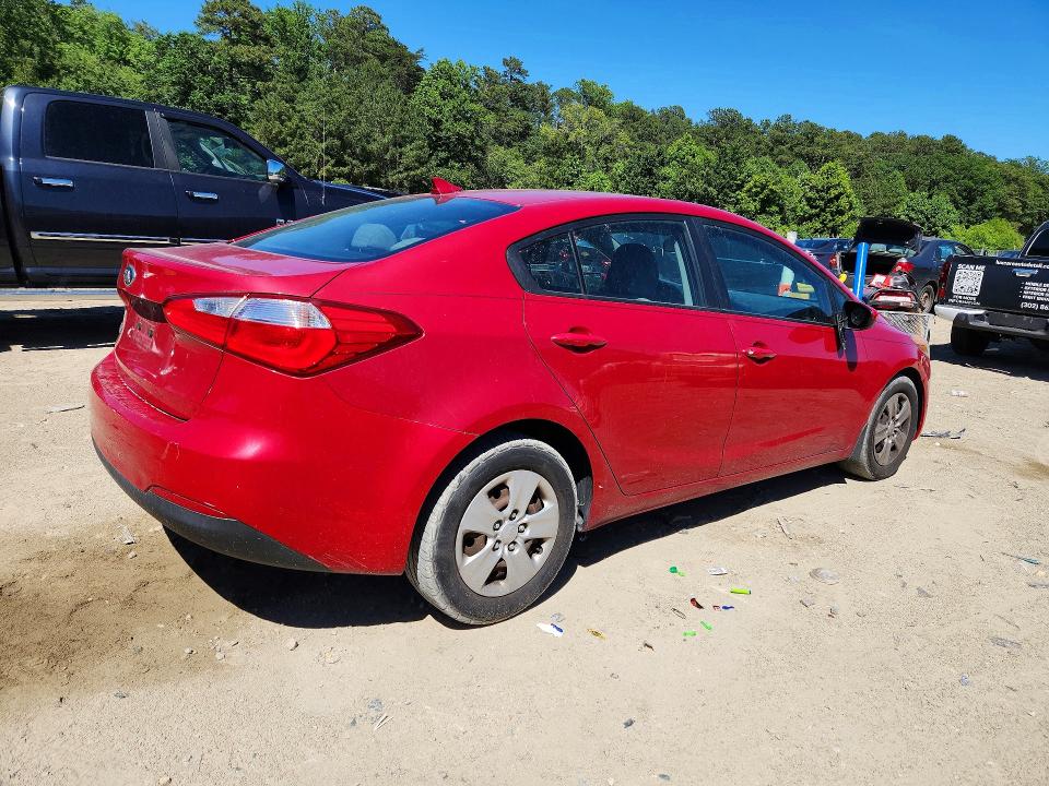 2014 Kia VIN KNAFK4A63E5068489 COPART salvage auction — FRONT END, Md - Cert Of Salvage < 75% Damage, sold $725 on 2026-07-14 (photo 3)