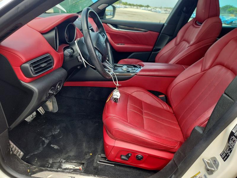 2019 Maserati Levante VIN ZN661XUS8KX337360 COPART salvage auction — FRONT END, Salvage Title, sold $6,200 on 2026-07-30 (photo 7)