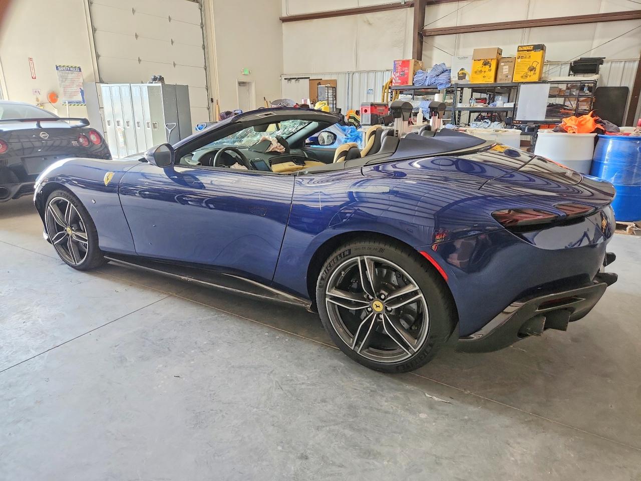 2026 Ferrari Roma VIN ZFF09RPA0T0328484 COPART salvage auction — Front End, UT - SALVAGE CERTIFICATE, sold $155,000 on 2026-08-06 (photo 2)