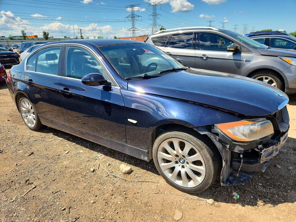 2006 BMW 3er VIN WBAVB33536KR79838 COPART salvage auction — FRONT END, Il - Salvage Certificate, sold $375 on 2026-07-16 (photo 4)