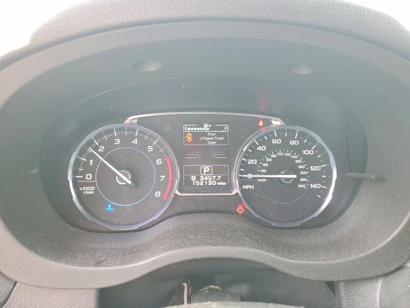2018 Subaru Forester VIN JF2SJAWC3JH546292 COPART salvage auction — WATER/FLOOD, Ky - Cert Of Title-Salvage Water, sold $3,150 on 2026-07-16 (photo 9)