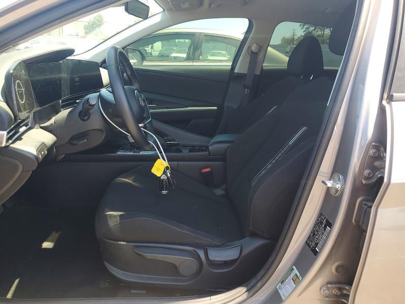 2023 Hyundai Elantra VIN KMHLS4AG9PU454059 COPART salvage auction — REAR END, Ca - Salvage Certificate, sold $3,850 on 2026-07-21 (photo 7)