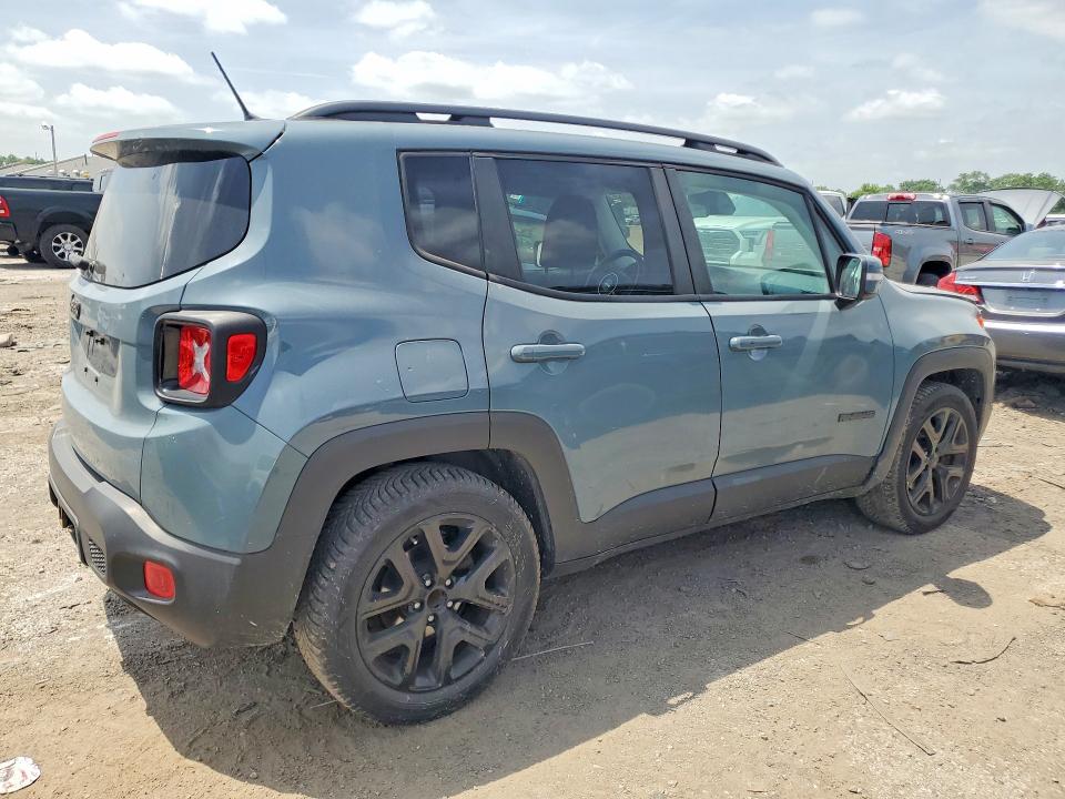 2017 Jeep Renegade VIN ZACCJABB5HPG26552 COPART salvage auction — FRONT END, In - Cert Of Title-Salvage Title, sold $575 on 2026-08-03 (photo 3)