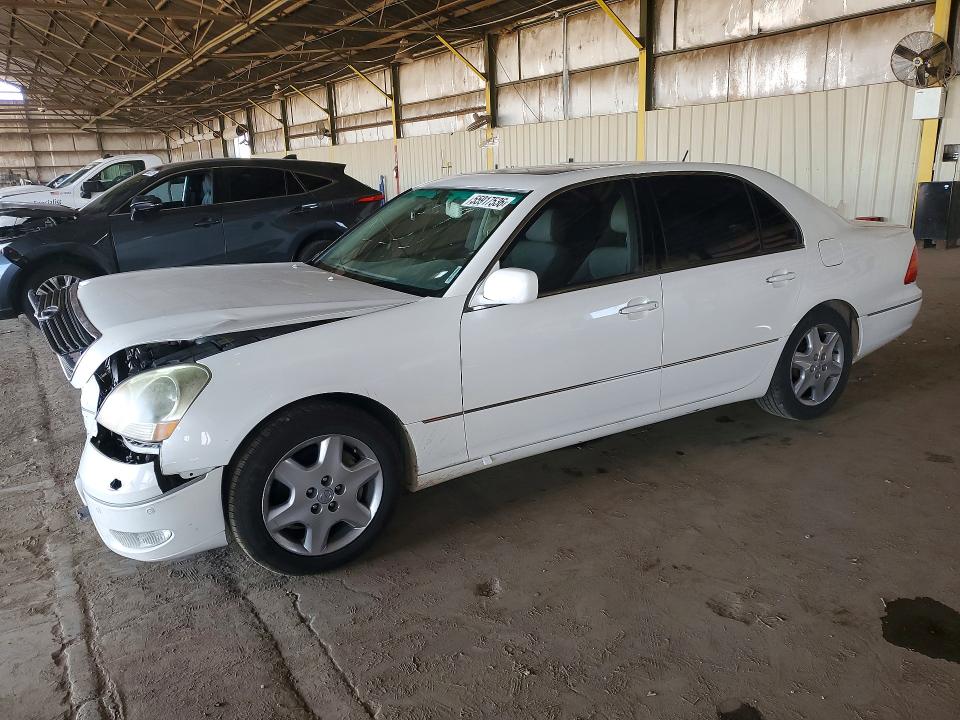 2003 Lexus Ls 430 VIN JTHBN30F130117492 COPART salvage auction — FRONT END, AZ - CERT OF TITLE - SALVAGE, sold $1,150 on 2026-07-27 (photo 1)