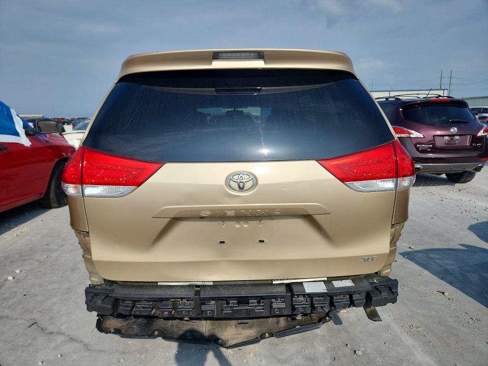 2012 Toyota VIN 5TDYK3DC6CS238892 COPART salvage auction — FRONT END, TX - SALVAGE VEHICLE TITLE, sold $1,850 on 2026-07-24 (photo 6)