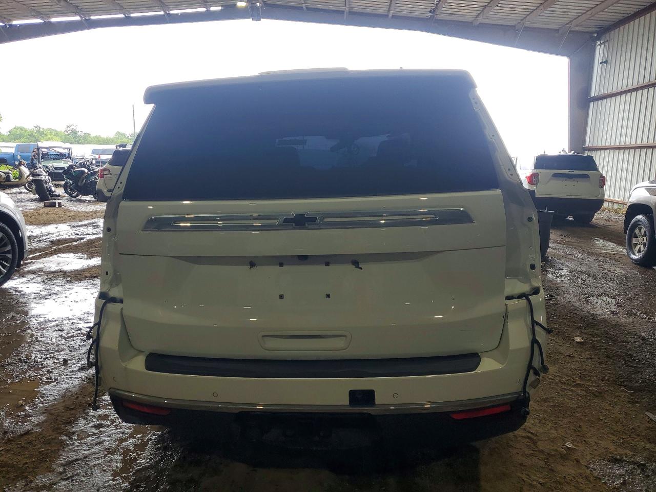 2023 Chevrolet Tahoe VIN 1GBSCLED4PR299449 COPART salvage auction — Front End, TX - CERTIFICATE OF TITLE, sold $7,600 on 2026-07-09 (photo 6)
