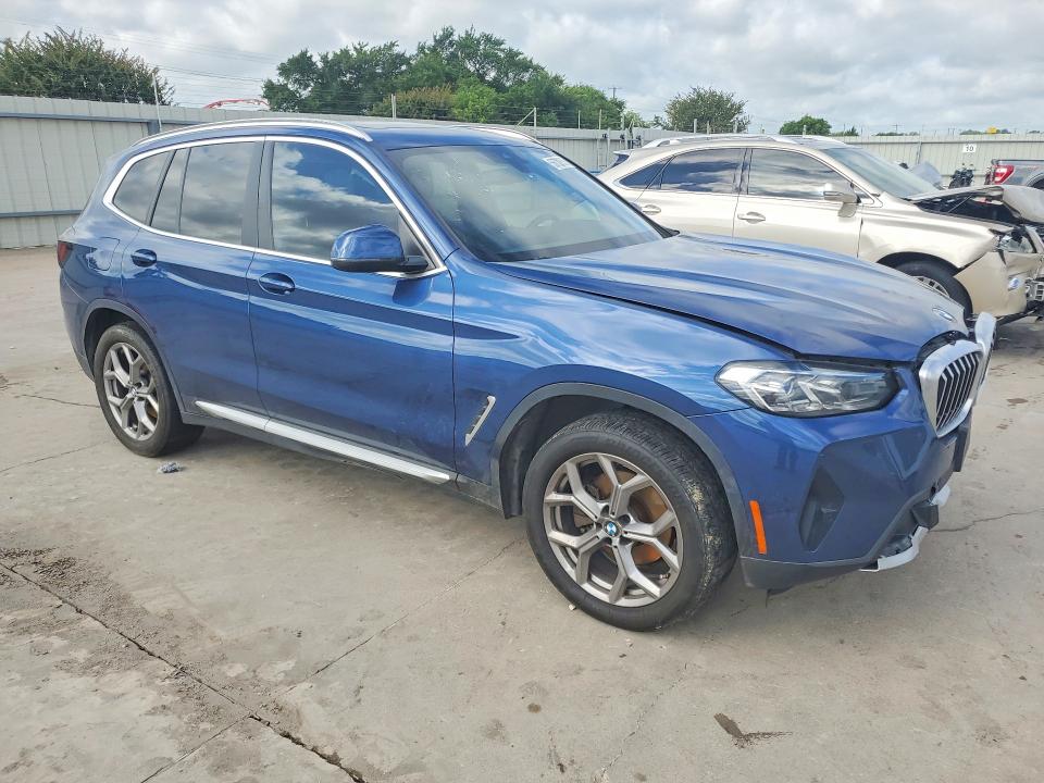 2023 BMW X3 VIN WBX47DP08PN218858 COPART salvage auction — FRONT END, Tx - Salvage Vehicle Title, sold $1,100 on 2026-07-30 (photo 4)