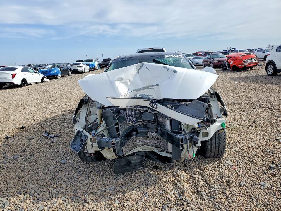 2018 Kia Cadenza VIN KNALC4J14J5101630 COPART salvage auction — FRONT END, Tx - Salvage Vehicle Title, sold $925 on 2026-07-07 (photo 5)