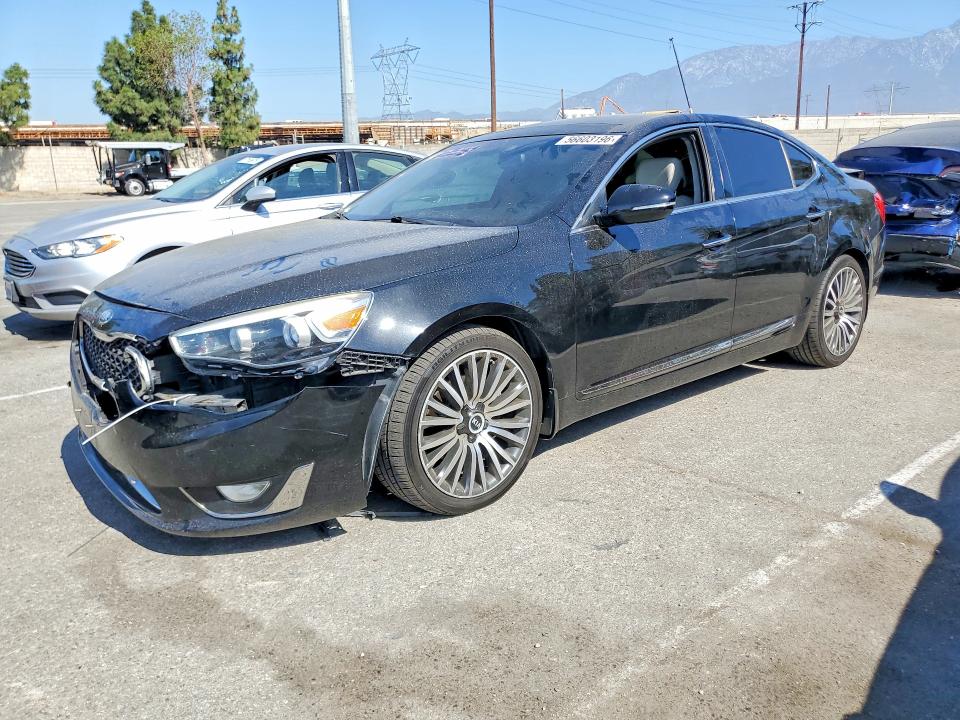 2014 Kia VIN KNALN4D79E5126166 COPART salvage auction — FRONT END, Ca - Salvage Certificate, sold $975 on 2026-07-09 (photo 1)