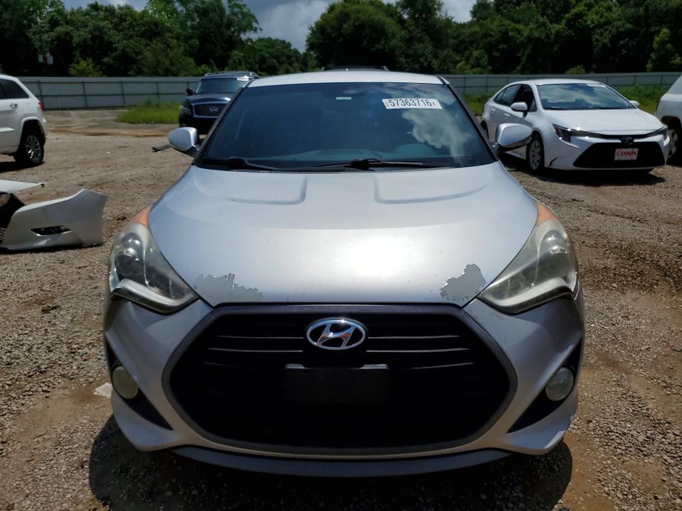 2016 Hyundai Veloster VIN KMHTC6AE5GU263455 COPART salvage auction — NORMAL WEAR, Ms - Certificate Of Title, sold $825 on 2026-07-21 (photo 5)