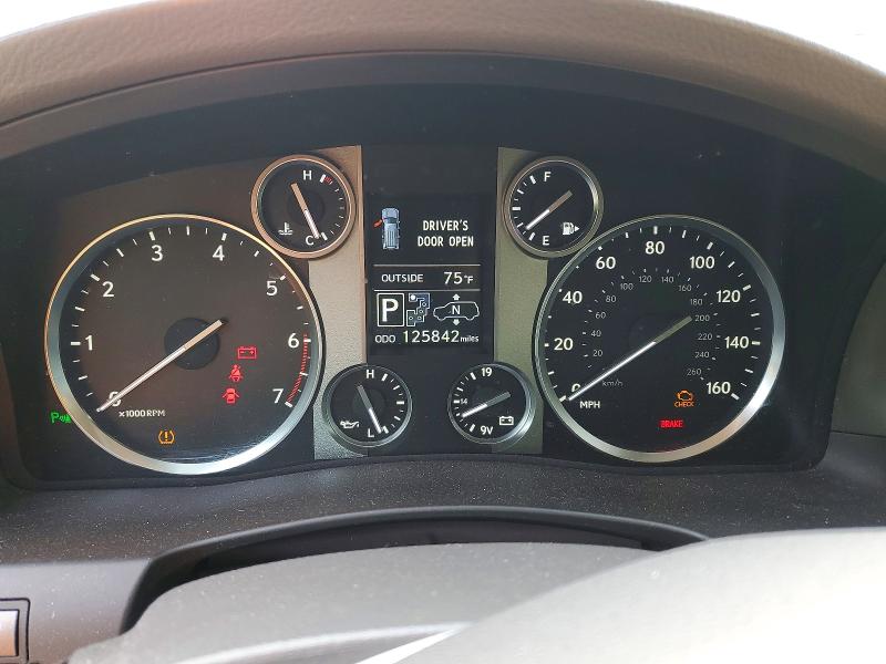 2013 Lexus Lx VIN JTJHY7AX5D4121375 COPART salvage auction — FRONT END, Ny - Mv907A With Altered Vin, sold $9,200 on 2026-07-21 (photo 9)