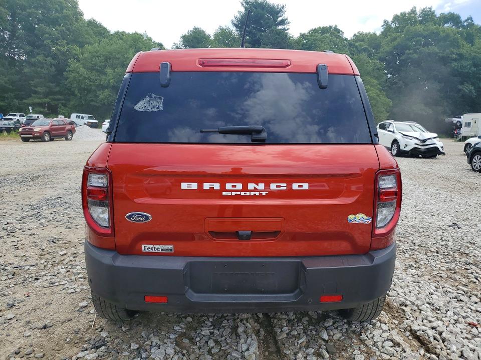 2024 Ford Bronco sport VIN 3FMCR9B63RRE55233 COPART salvage auction — FRONT END, Nj - Certificate Of Title, sold $13,800 on 2026-07-29 (photo 6)