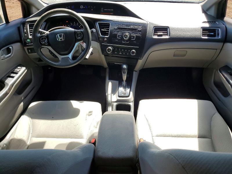 2013 Honda Civic VIN 19XFB2F5XDE211268 COPART salvage auction — REAR END, Ny - Mv-907A Salvage Certificate, sold $1,650 on 2026-07-02 (photo 8)