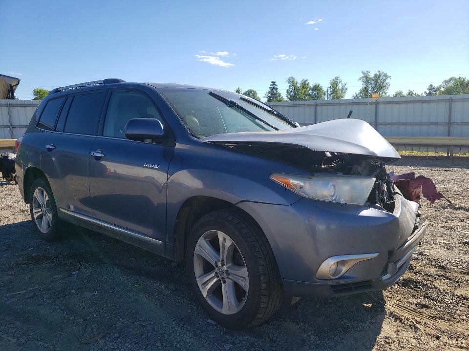 2013 Toyota VIN 5TDDK3EH6DS181071 COPART salvage auction — FRONT END, Va - Cert Of Title - Salvage, sold $2,100 on 2026-07-06 (photo 4)