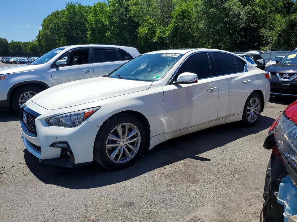 2016 Infiniti Q50 VIN JN1EV7AR7GM343312 COPART salvage auction — MINOR DENT/SCRATCHES, Va - Certificate Of Title, sold $5,800 on 2026-07-14 (photo 1)