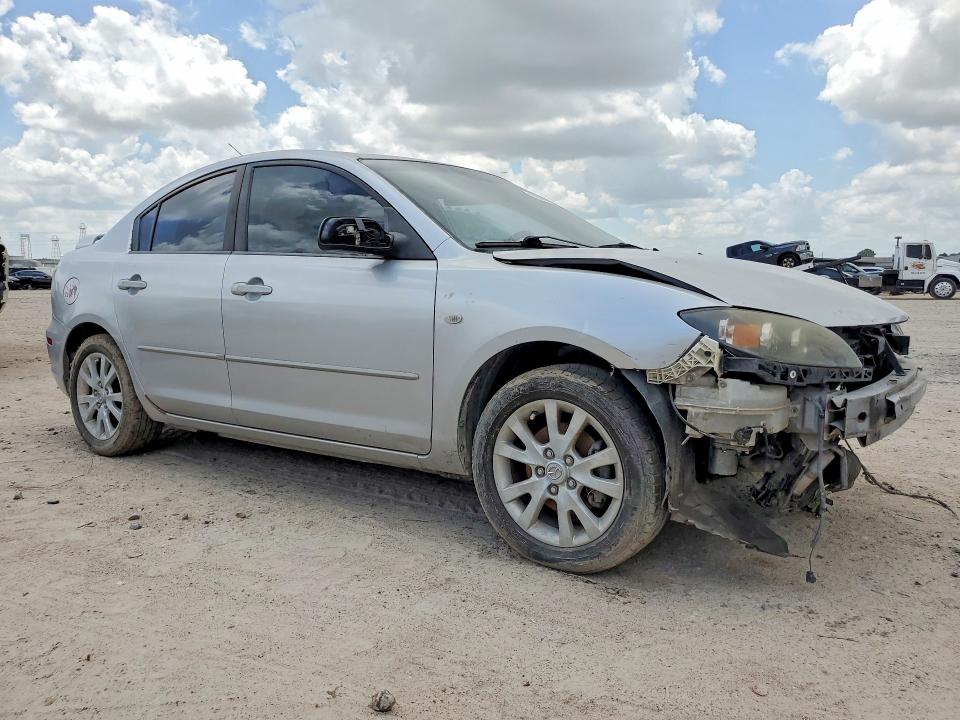 2007 Mazda 3 VIN JM1BK12F871650483 COPART salvage auction — FRONT END, TX - SALVAGE VEHICLE TITLE (P), sold $625 on 2026-07-31 (photo 4)